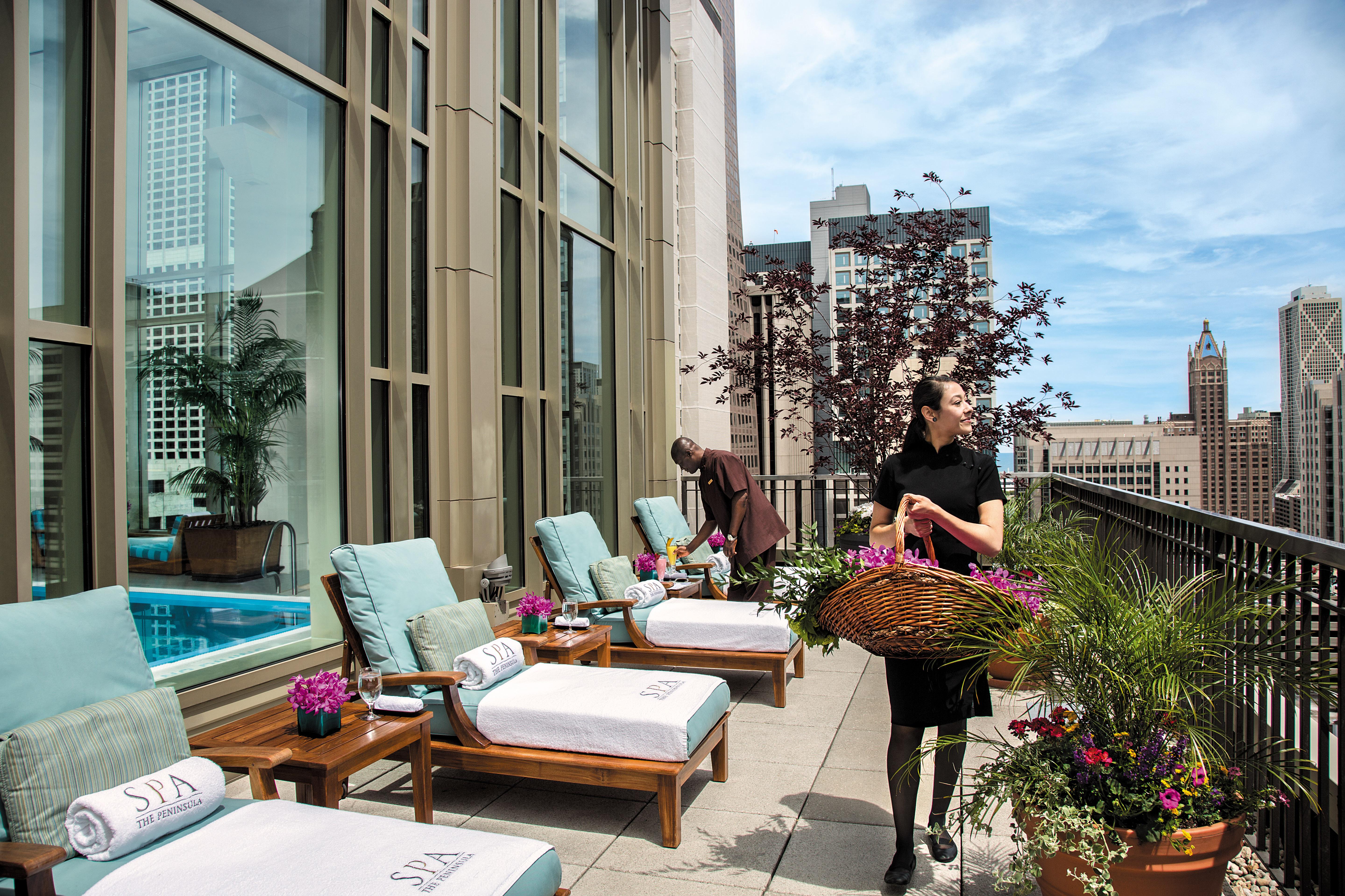 The Peninsula Chicago Hotell Exteriör bild